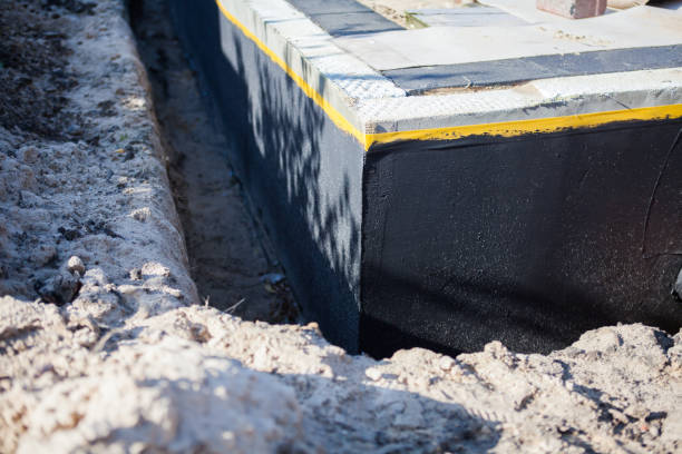 Professional Crawl Space Encapsulation technician working in Highland, MI